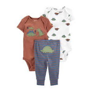 6 mo. Baby Boy Carter's 3-Piece Dinosaur Little Character Set
